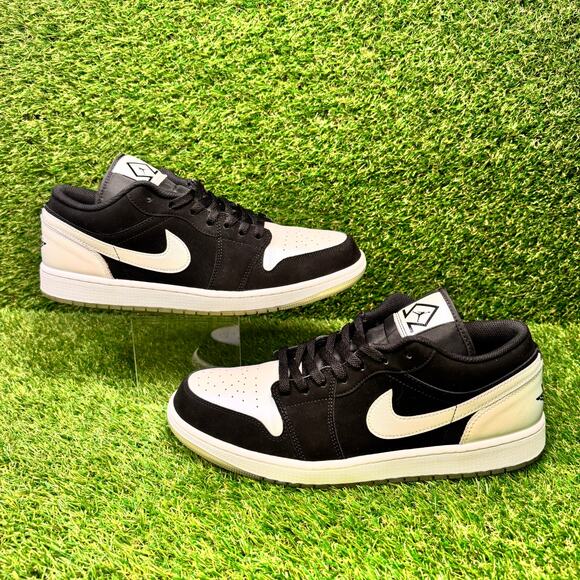 Size 13 | Air Jordan 1 Low SE 'Diamond' DH6931-001 - Picture 6 of 9